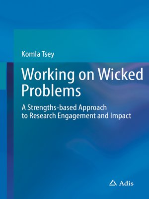 cover image of Working on Wicked Problems